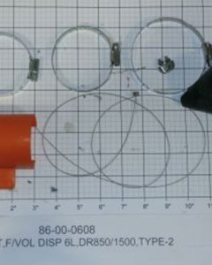 ACCY KIT, F/VOL DISP 6L,DR850/1500, TYPE-2